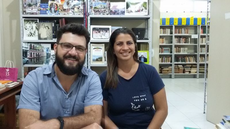 Edward Luz - Antropólogo e Vanice Gomes - Professora